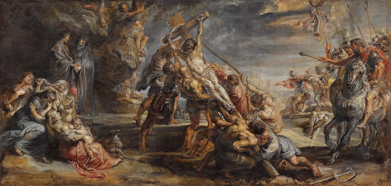 A Crucificação de Peter Paul Rubens