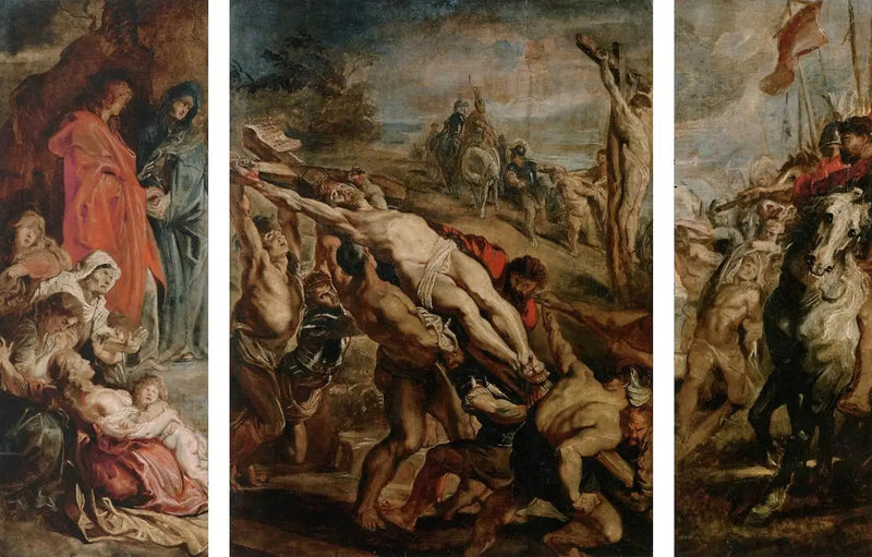 A Elevação da Cruz - Peter Paul Rubens