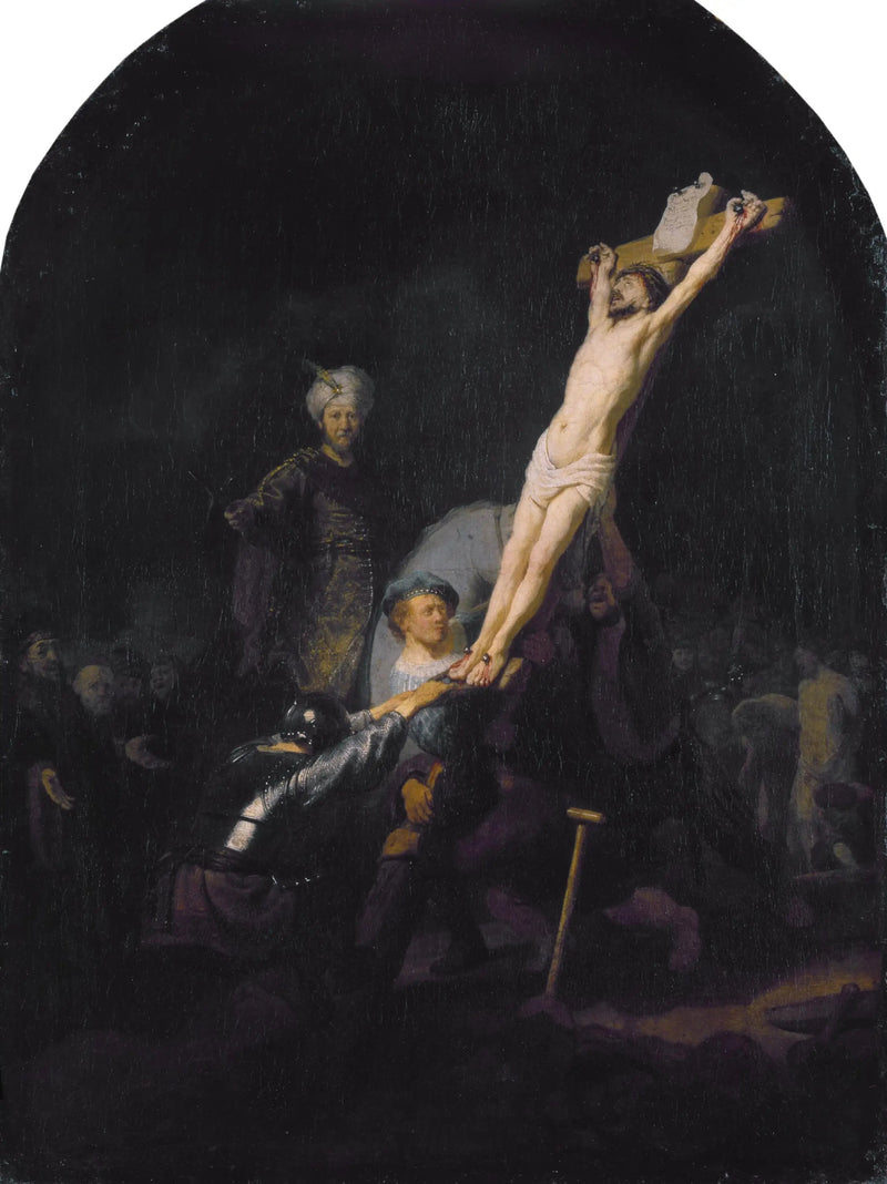 A Elevação da Cruz - Rembrandt