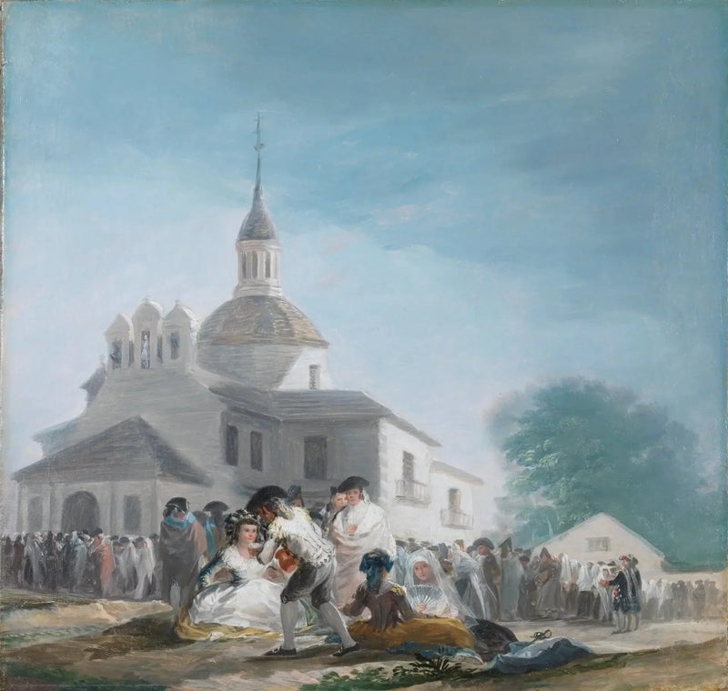 O Ermitério de São Isidoro - Francisco de Goya