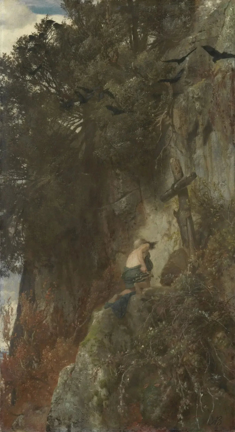 O eremita - Arnold Böcklin
