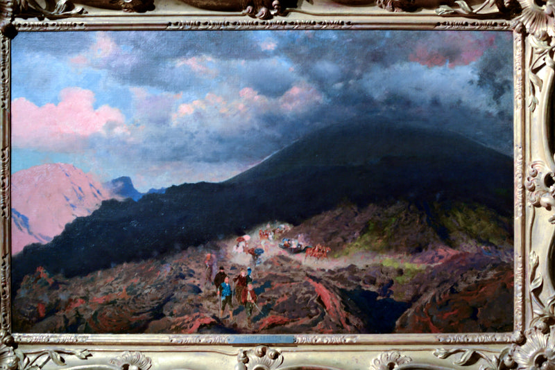 A erupção do Vesúvio - II - Giuseppe De Nittis