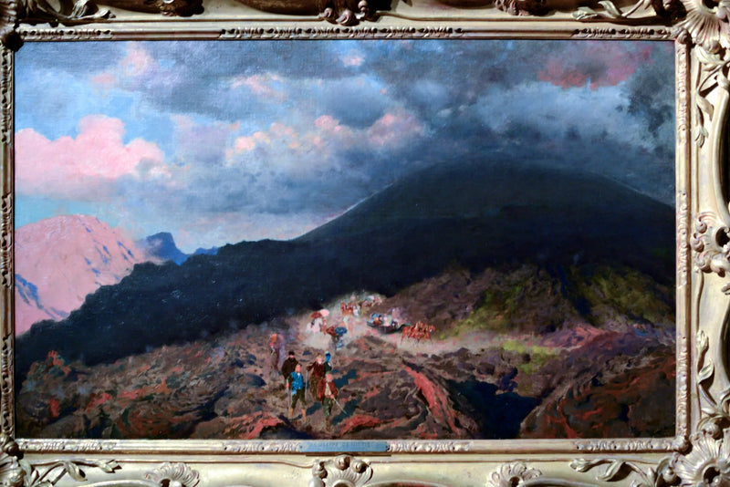 A erupção do Vesúvio - II - Giuseppe De Nittis