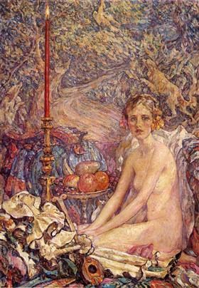 O espírito do jardim - Robert Lewis Reid