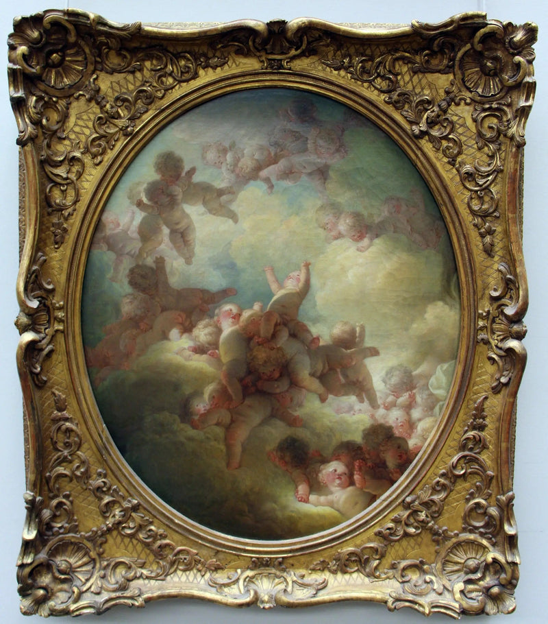 O enxame de amores - Jean-Honoré Fragonard