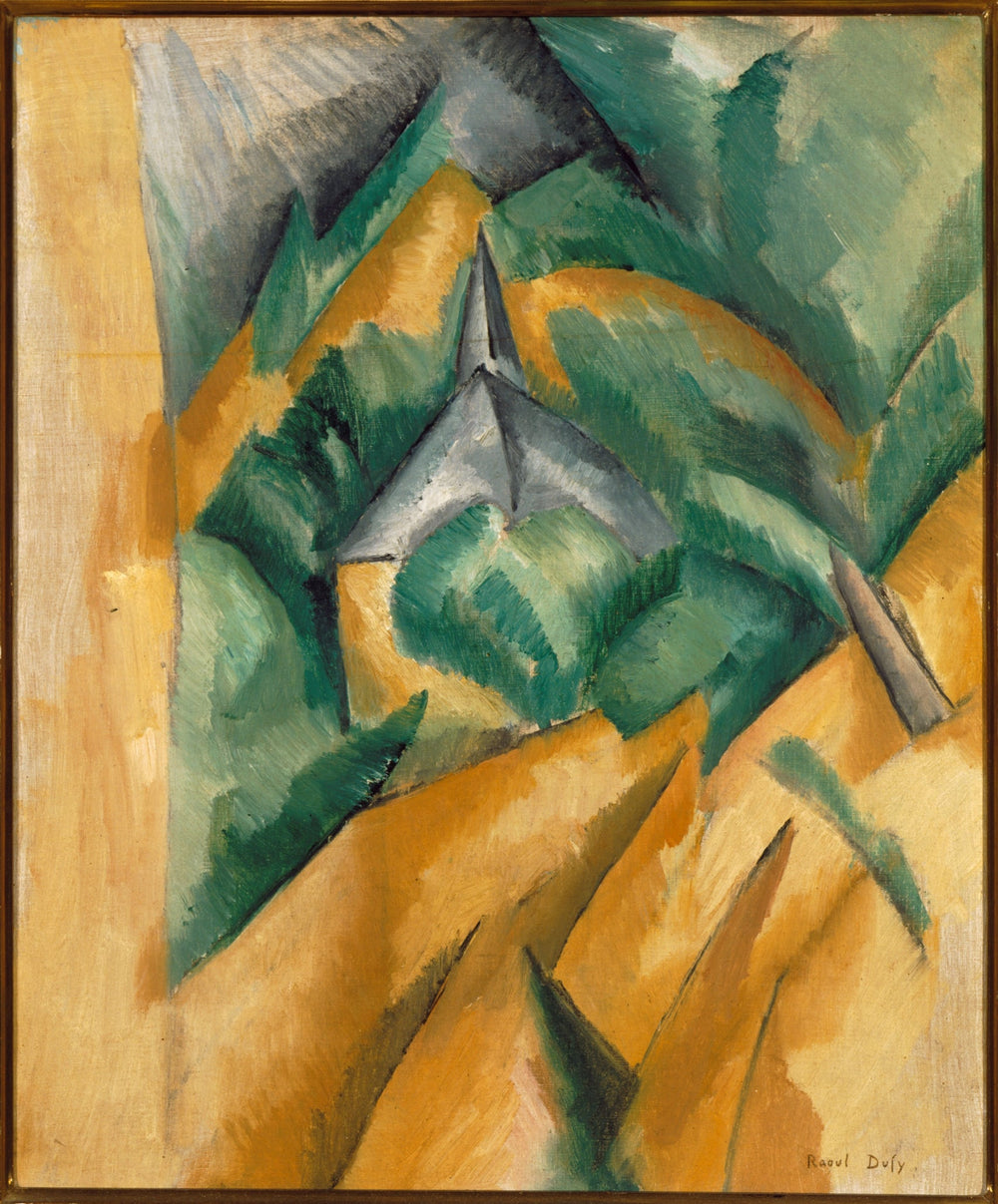 L'Estaque - Raoul Dufy image 1 copie peinte à la main à l’huile