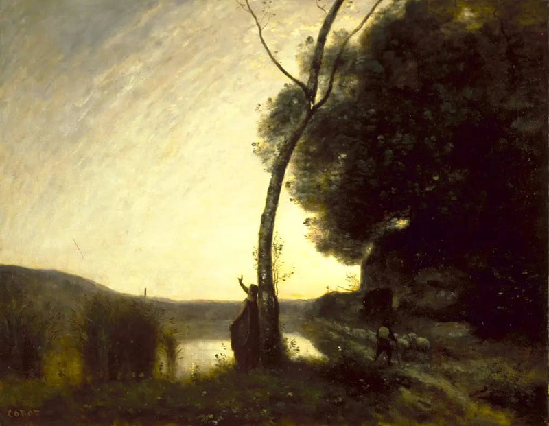 A Estrela do Pastor - Jean-Baptiste Camille Corot