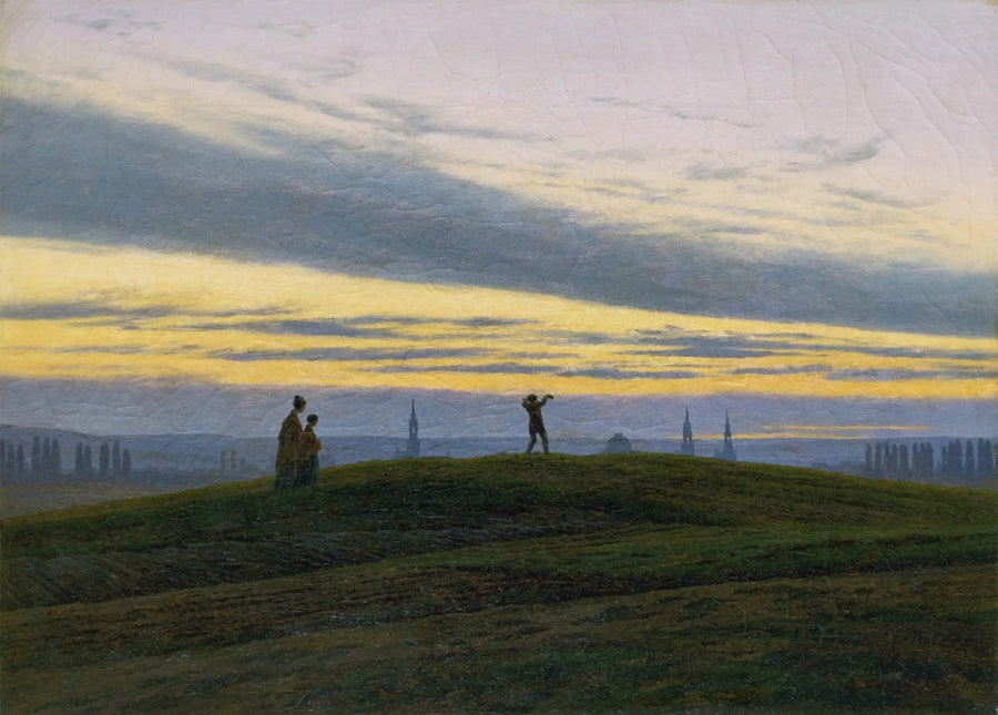 A Estrela da Noite - Caspar David Friedrich