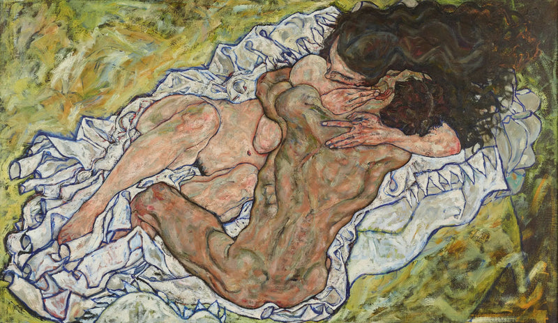 O Abraço - Egon Schiele