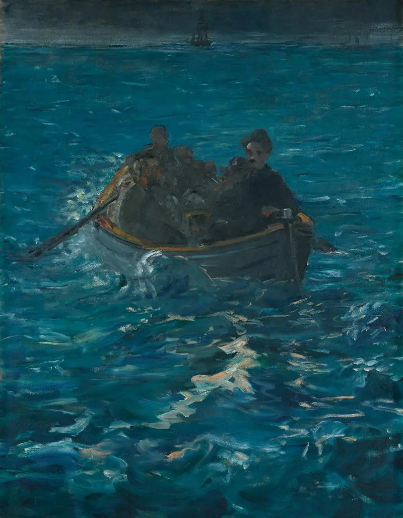 A Fuga de Rochefort - Édouard Manet