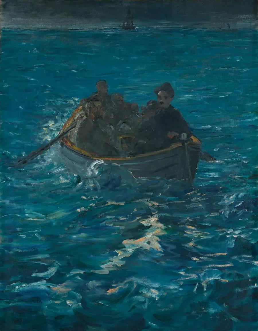A Fuga de Rochefort - Édouard Manet