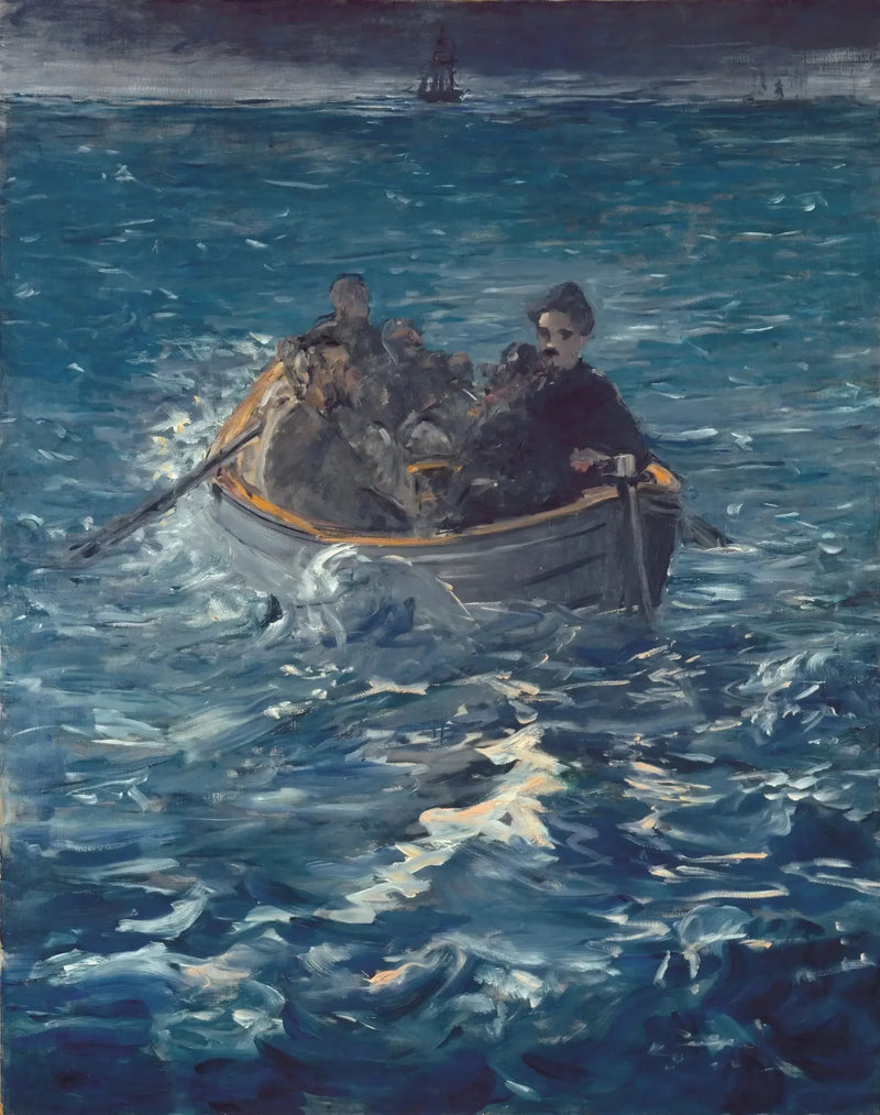 A Fuga de Rochefort - Édouard Manet