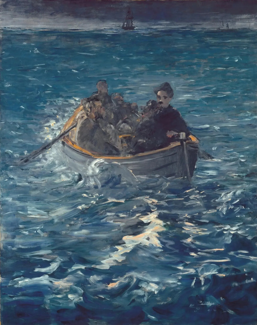 A Fuga de Rochefort - Édouard Manet