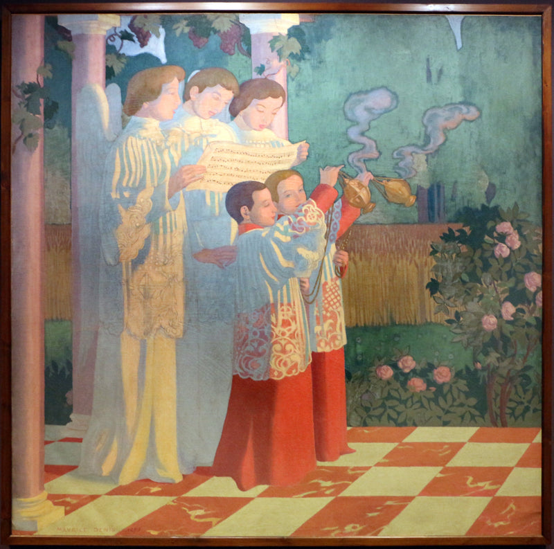 A exaltação da santa cruz e a glorificação do sacrifício da missa - Maurice Denis