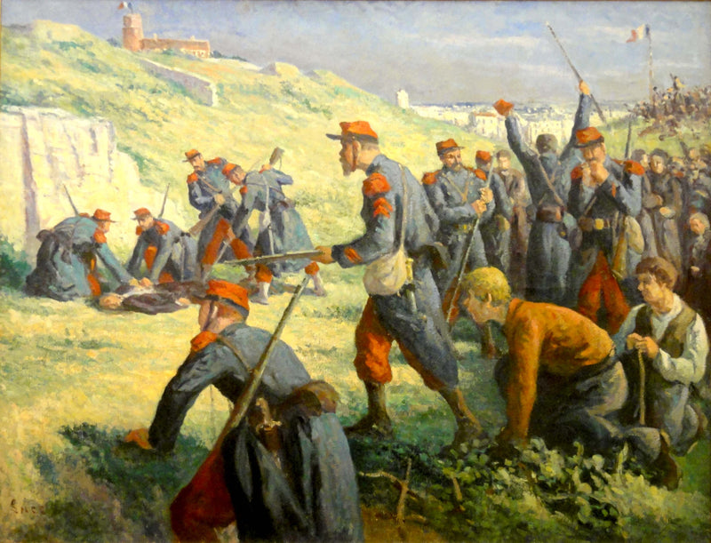 Execução de Varlin - Maximilien Luce