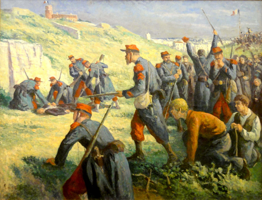 Execução de Varlin - Maximilien Luce