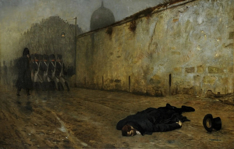 A execução do marechal Ney - Jean-Léon Gérôme