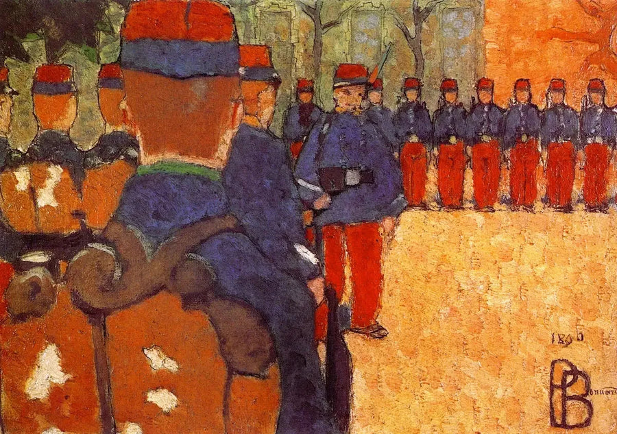 O exercício - Pierre Bonnard