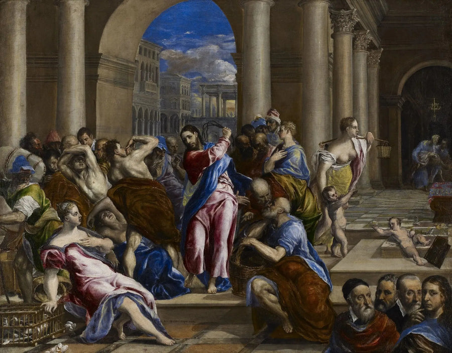 A Expulsão dos Mercadores do Templo - El Greco