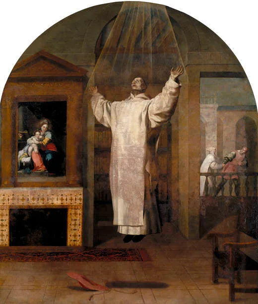 L'extase de Jean Birelle - Vincenzo Carducci image 1 tableau peint à l’huile sur toile
