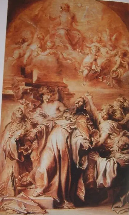 A êxtase de Santo Agostinho - Antoine van Dyck