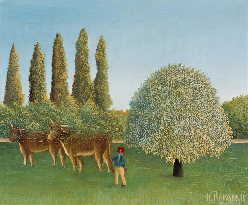 A Pastagem - Henri Rousseau