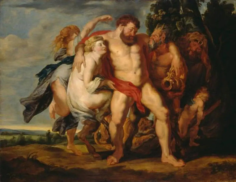O Hércules bêbado - Peter Paul Rubens