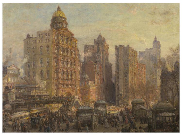 Hora do rush - Colin Campbell Cooper