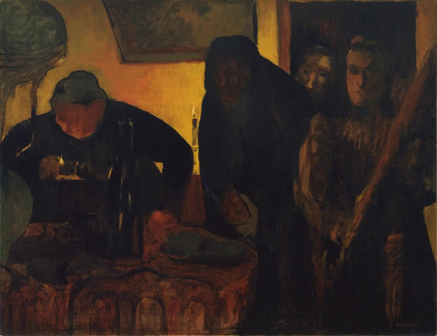 A hora do jantar - Édouard Vuillard