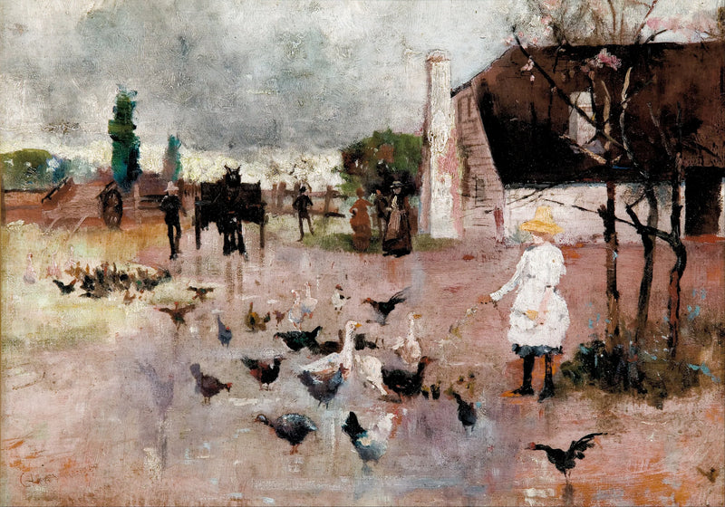 A hora do chá - Charles Conder