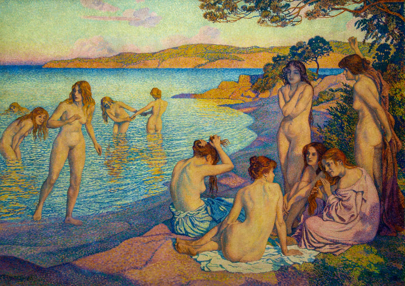 A hora beijada - Théo van Rysselberghe