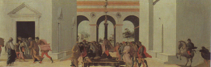 A História de Lucrécia - Filippino Lippi