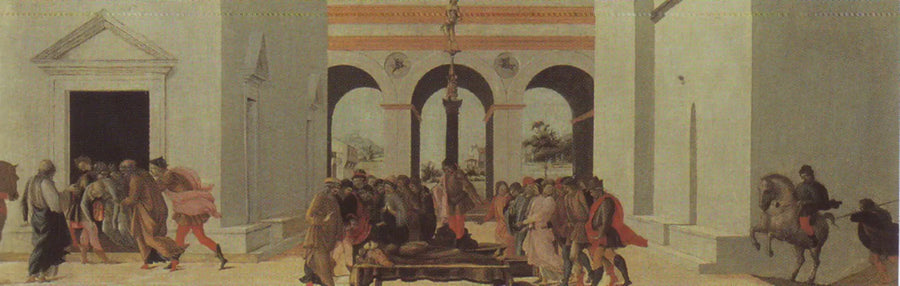A História de Lucrécia - Filippino Lippi