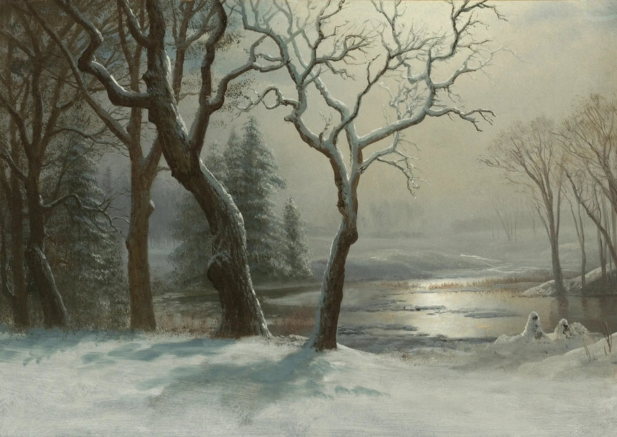 O inverno em Yosemite - Albert Bierstadt