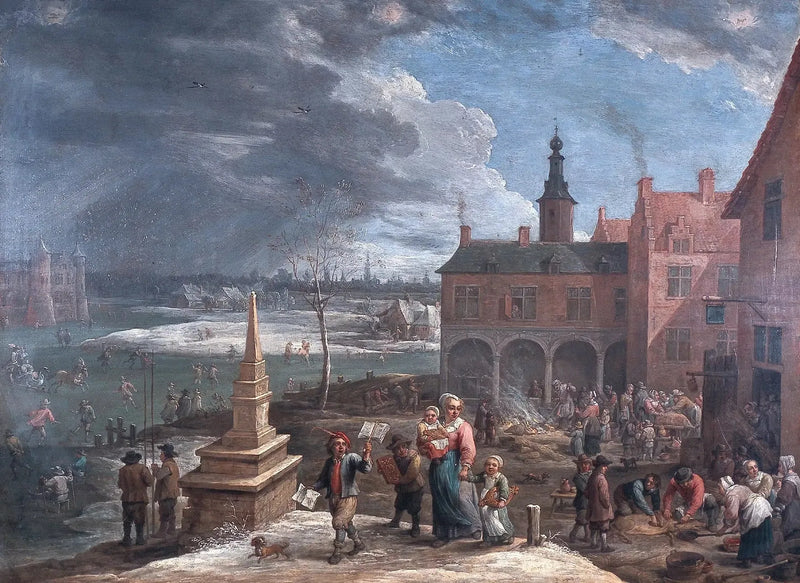 O inverno - David Teniers Júnior