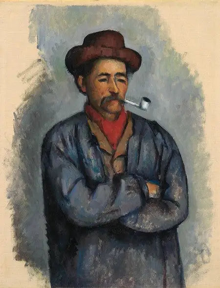 O Homem com o Cachimbo - Paul Cézanne