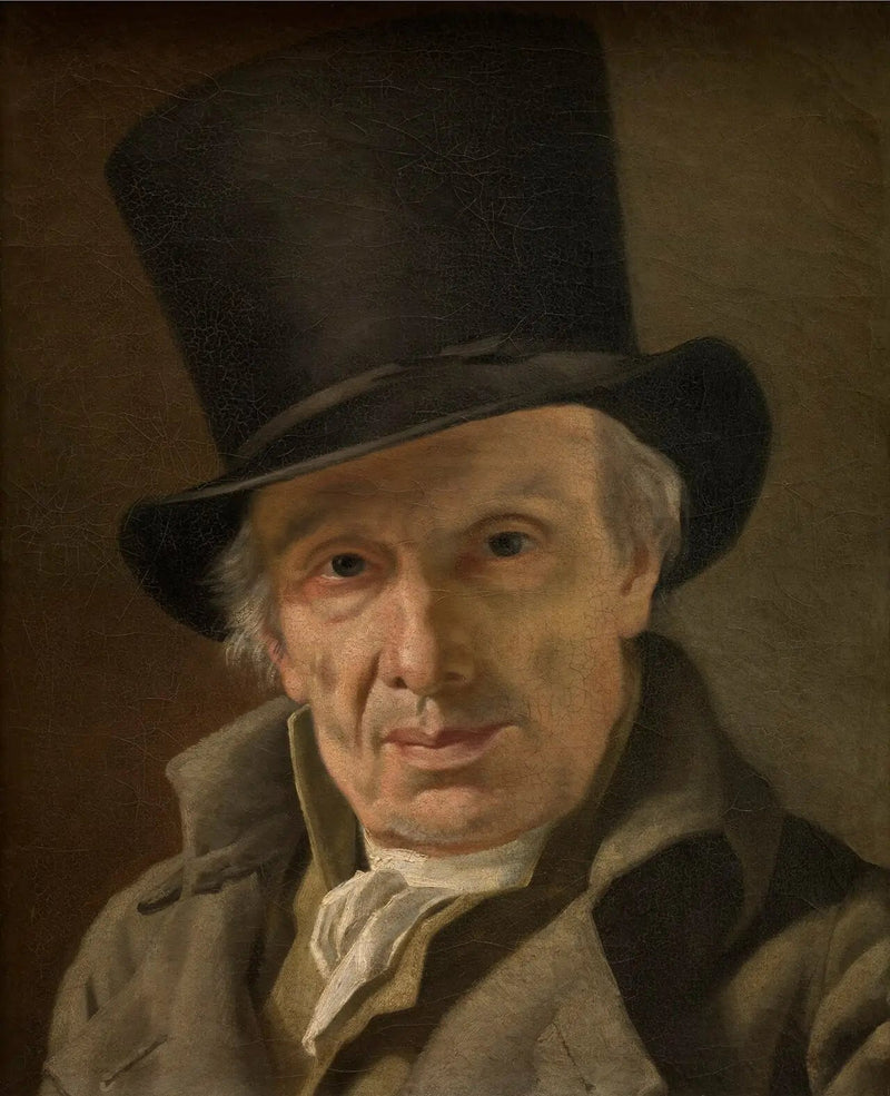 O homem de chapéu - Jacques-Louis David