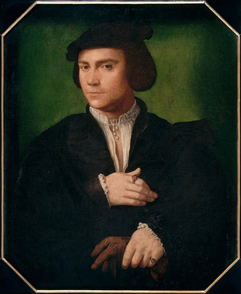O Homem com a Luva - Joos van Cleve