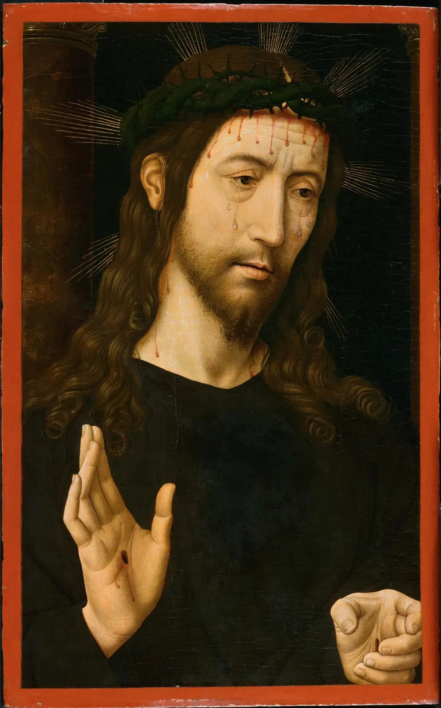 O Homem das Dores (O Cristo coroado de espinhos) - Domenico Ghirlandaio