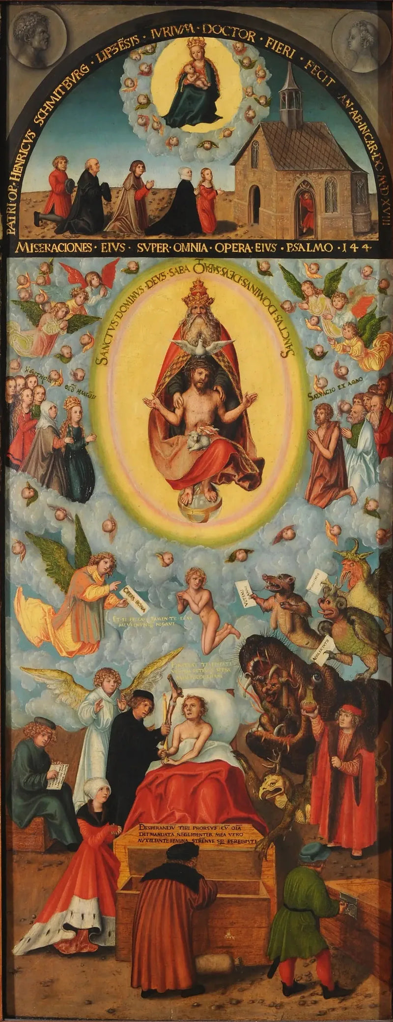 O homem morrendo - Lucas Cranach, o Velho