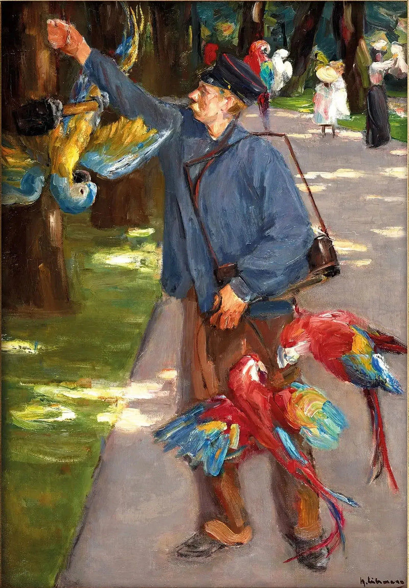 O homem papagaio - Max Liebermann