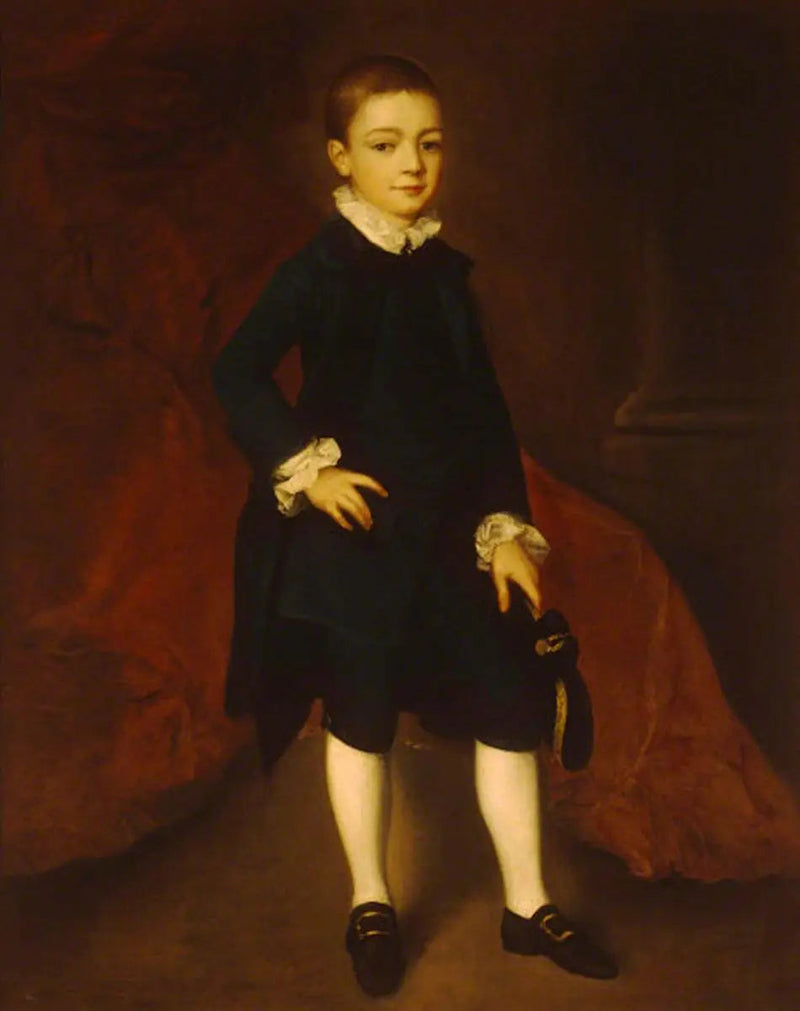 O honorável Edward Clive, mais tarde 1º conde de Powis III (1754-1839) quando era criança - Thomas Gainsborough
