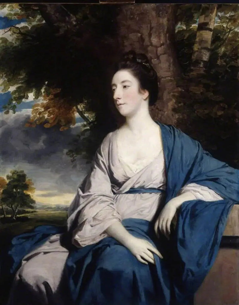 A Honrável Mary Vernon, Sra. George (Adams) Anson (1739-1843) - Joshua Reynolds