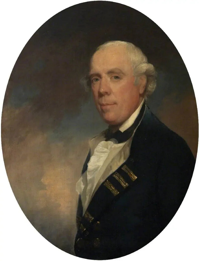 O honorável Samuel Barrington (1729-1800) - Gilbert Stuart