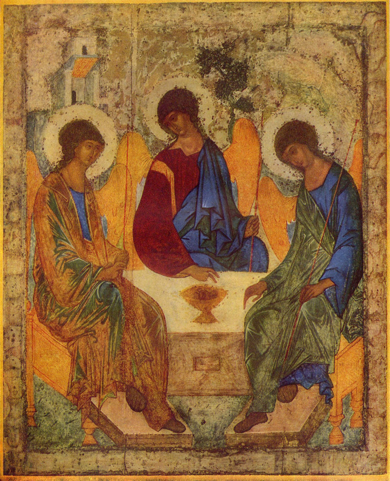 A hospitalidade de Abraão - Andreï Roublev