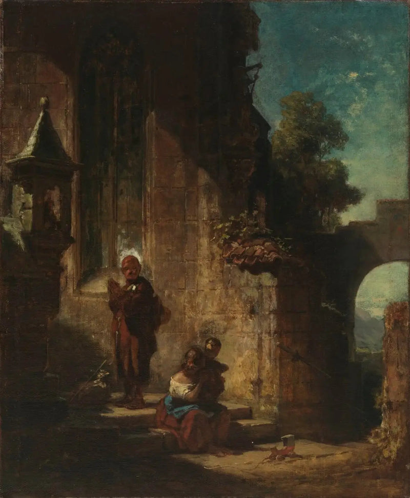O hipócrita - Carl Spitzweg