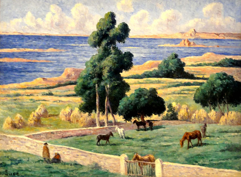 A Ilha de Madeira, Kermouster, Lézardrieux - Maximilien Luce