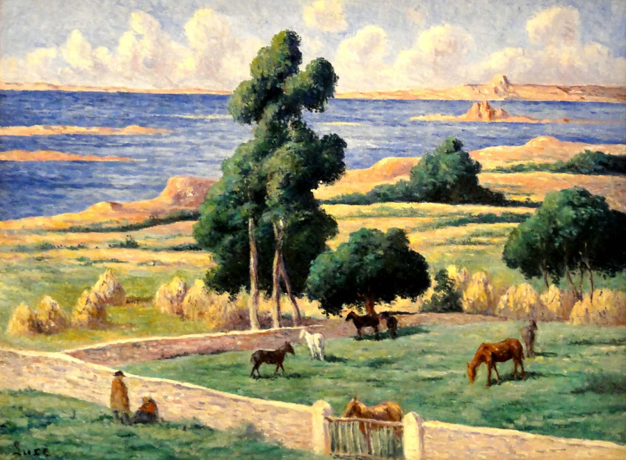 A Ilha de Madeira, Kermouster, Lézardrieux - Maximilien Luce