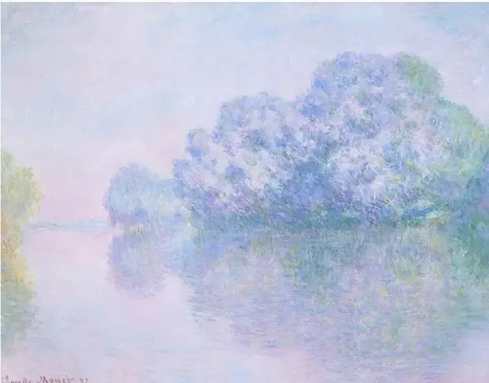 A Ilha das Ortigas, Giverny - Claude Monet