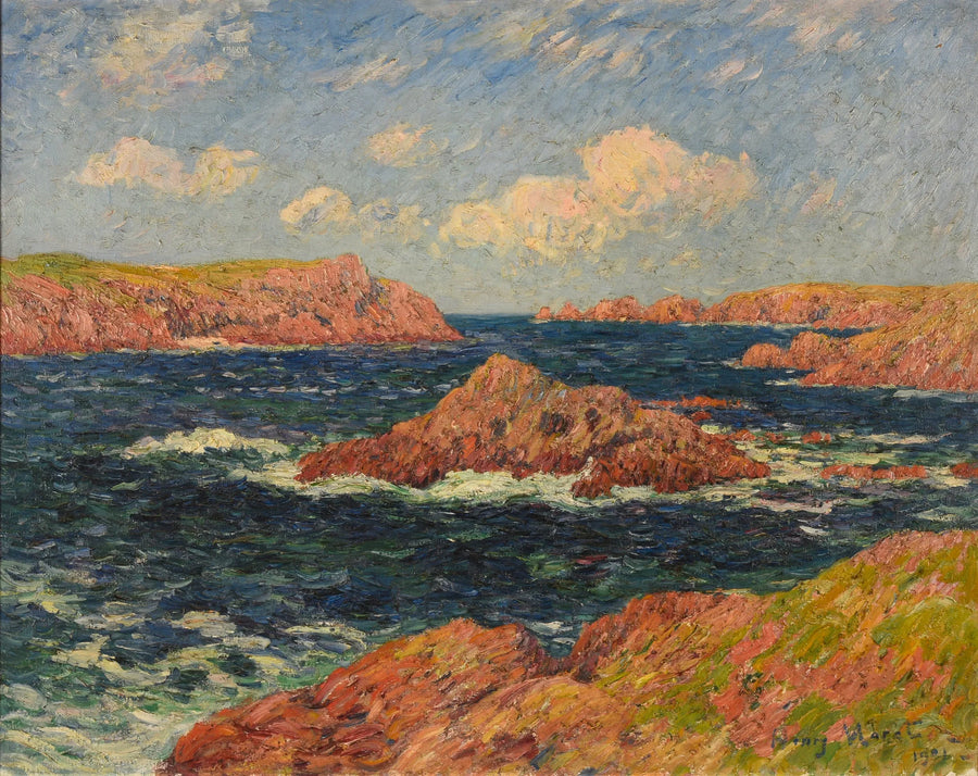 A Ilha de Kerellec (Ouessant) - Henry Moret